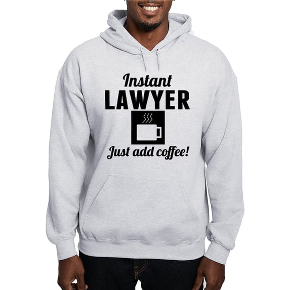 CafePress - Instant Lawyer Just Add Coffee Hoodie - Pullover Hoodie, Hooded Sweatshirt