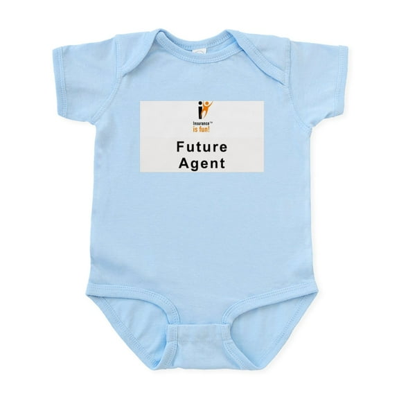 CafePress - Insurance Is Fun Infant Creeper, Future Agent - Baby Light Bodysuit, Size Newborn - 24 Months
