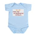thumbnail image 1 of CafePress - Intentional Tort Body Suit - Baby Light Bodysuit, Size Newborn - 24 Months, 1 of 4