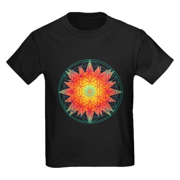 CafePress - Internal Sun Kids Dark T Shirt - Dark T-Shirt Kids XS-XL