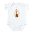 thumbnail image 1 of CafePress - Intricate Golden Red Bass Guitar Design Body Suit - Baby Light Bodysuit, Size Newborn - 24 Months, 1 of 4