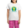 thumbnail image 1 of CafePress - Introverts Unite Women's Light Pajamas - Women's Short Sleeve Print T-Shirt and Pants Light Cotton Pajama Set, 1 of 7