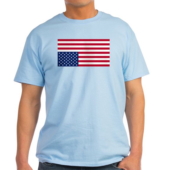 CafePress - Inverted American Flag (Distress Signal) Light T S - Men's Classic Graphic T-Shirt