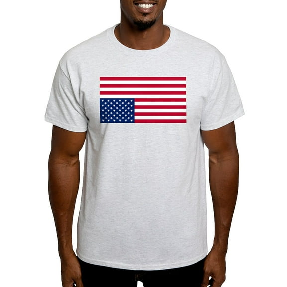 CafePress - Inverted American Flag (Distress Signal) Light T S - Men's Classic Graphic T-Shirt