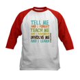 thumbnail image 1 of CafePress - Involve Me Baseball Jersey - Kids Cotton Baseball Jersey, 3/4 Sleeve Shirt, 1 of 4