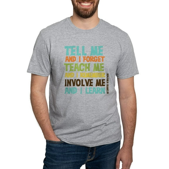 CafePress - Involve Me Fitted T Shirt - Fitted T-Shirt, Vintage Fit Soft Cotton Tee