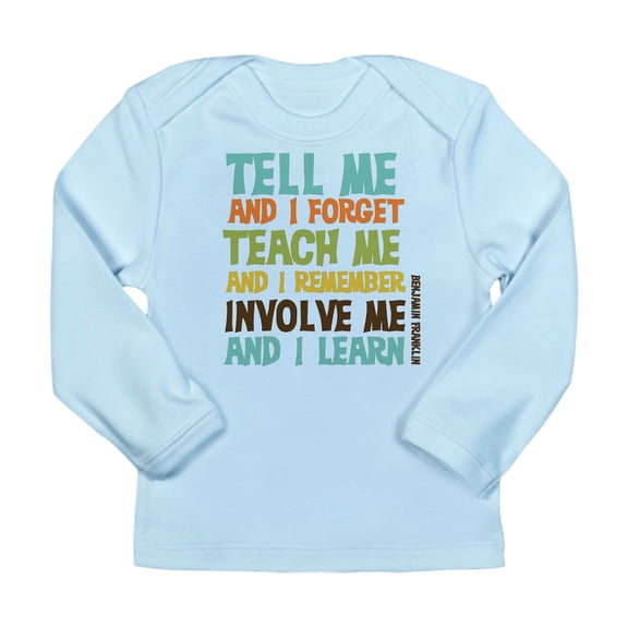 CafePress - Involve Me Long Sleeve T Shirt - Long Sleeve Infant T-Shirt