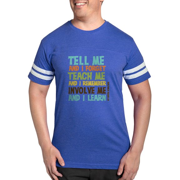 CafePress - Involve Me - Mens Football Shirt