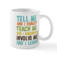 thumbnail image 1 of CafePress - Involve Me Mug - 11 oz Ceramic Mug - Novelty Coffee Tea Cup, 1 of 4