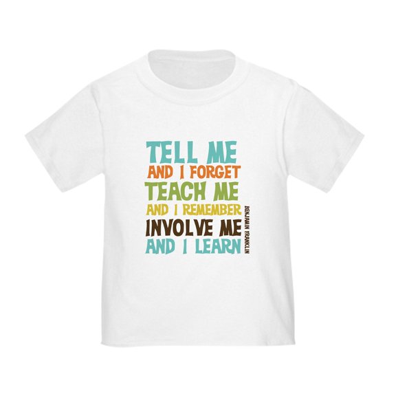 CafePress - Involve Me T Shirt - Cute Toddler T-Shirt, 100% Cotton