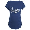thumbnail image 1 of CafePress - Iowa Script Font Maternity Dark T Shirt - Maternity Dark T-Shirt, 1 of 3