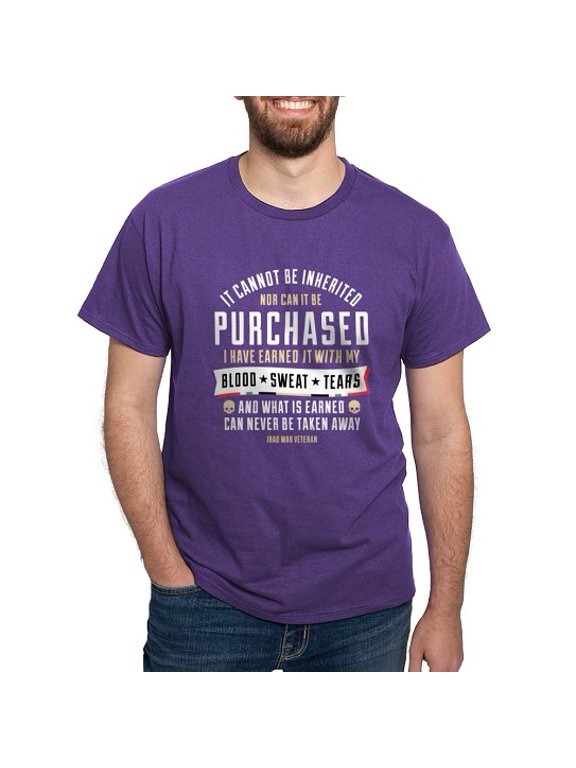 - Iraq War Veteran Dark T Shirt - Men's Classic Cotton T-Shirts