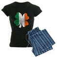 thumbnail image 1 of CafePress - Ireland Clover Flag Pajamas - Women's Dark Pajamas, 1 of 4