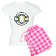 thumbnail image 1 of CafePress - Ireland Rugby Women's Light Pajamas - Women's Short Sleeve Print T-Shirt and Pants Light Cotton Pajama Set, 1 of 7