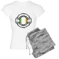 thumbnail image 1 of CafePress - Ireland Rugby Women's Light Pajamas - Women's Short Sleeve Print T-Shirt and Pants Light Cotton Pajama Set, 1 of 7