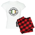 thumbnail image 1 of CafePress - Ireland Rugby Women's Light Pajamas - Women's Short Sleeve Print T-Shirt and Pants Light Cotton Pajama Set, 1 of 7