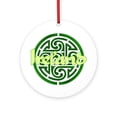 thumbnail image 1 of CafePress - Ireland With Celtic Circle -  Round Wood Ornament 4", 1 of 2