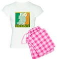 thumbnail image 1 of CafePress - Irelandmaptshirt2 Women's Light Pajamas - Women's Short Sleeve Print T-Shirt and Pants Light Cotton Pajama Set, 1 of 7