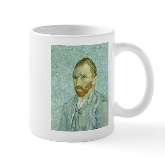 CafePress - Irises By Vincent Van Gogh Mug - 11 oz Ceramic Mug - Novelty Coffee Tea Cup