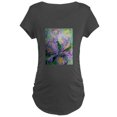thumbnail image 1 of CafePress - Irises, Pretty, Flowers, Maternity Dark T Shirt - Maternity Dark T-Shirt, 1 of 3