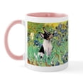 thumbnail image 1 of CafePress - Irises / Toy Fox T Mug - 11 oz Ceramic Mug - Novelty Coffee Tea Cup, 1 of 3