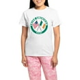 thumbnail image 1 of CafePress - Irish American Pride Women's Light Pajamas - Women's Short Sleeve Print T-Shirt and Pants Light Cotton Pajama Set, 1 of 7
