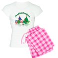 thumbnail image 1 of CafePress - Irish American Women's Light Pajamas - Women's Short Sleeve Print T-Shirt and Pants Light Cotton Pajama Set, 1 of 7
