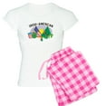 thumbnail image 1 of CafePress - Irish American Women's Light Pajamas - Women's Short Sleeve Print T-Shirt and Pants Light Cotton Pajama Set, 1 of 7