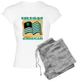 thumbnail image 1 of CafePress - Irish American Women's Light Pajamas - Women's Short Sleeve Print T-Shirt and Pants Light Cotton Pajama Set, 1 of 7