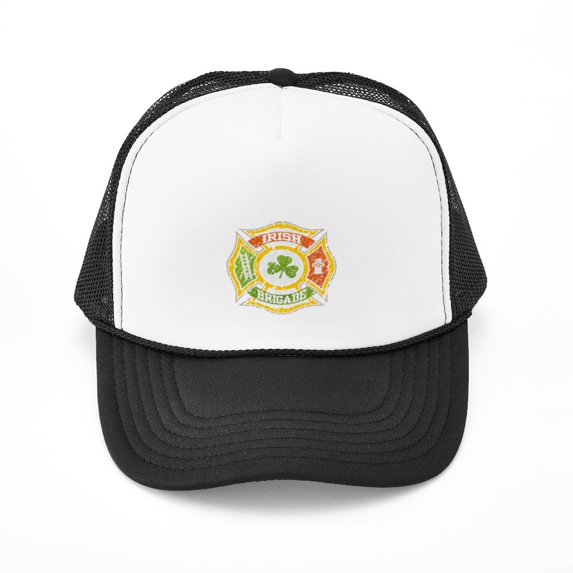 CafePress - Irish Brigade - Adjustable Unisex Printed Trucker Hat with Mesh Back