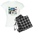 thumbnail image 1 of CafePress - Irish Brigade At Antietam Women's Light Pajamas - Women's Short Sleeve Print T-Shirt and Pants Light Cotton Pajama Set, 1 of 7