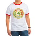 thumbnail image 1 of CafePress - Irish Brigade Ringer T - 100% Cotton Ringed T-Shirt, 1 of 4