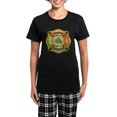 thumbnail image 1 of CafePress - Irish Brigade Women's Dark Pajamas - Women's Short Sleeve Print T-Shirt and Pants Dark Cotton Pajama Set, 1 of 7