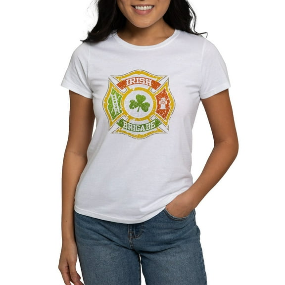 CafePress - Irish Brigade Women's T Shirt - Women's Classic T-Shirt