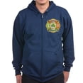 thumbnail image 1 of CafePress - Irish Brigade Zip Hoodie (Dark) - Zip Hoodie, Classic Hooded Sweatshirt with Metal Zipper, 1 of 4
