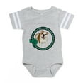 thumbnail image 1 of CafePress - Irish Bulldog - Cute Infant Baby Football Bodysuit, 1 of 3
