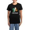 thumbnail image 1 of CafePress - Irish Chicago Women's Dark Pajamas - Women's Short Sleeve Print T-Shirt and Pants Dark Cotton Pajama Set, 1 of 7