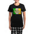 thumbnail image 1 of CafePress - Irish Claddagh Women's Dark Pajamas - Women's Short Sleeve Print T-Shirt and Pants Dark Cotton Pajama Set, 1 of 7