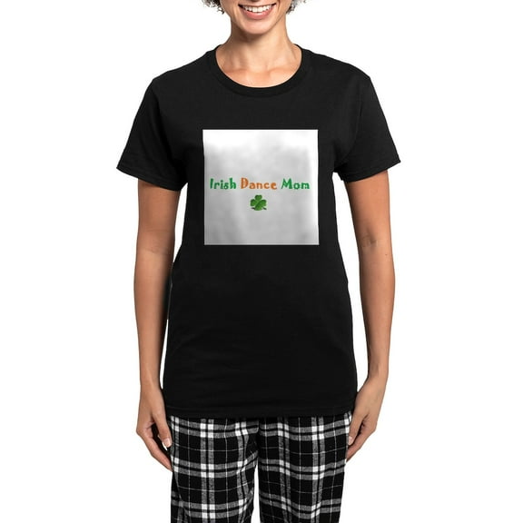 CafePress - Irish Dance Mom Women's Dark Pajamas - Women's Short Sleeve Print T-Shirt and Pants Dark Cotton Pajama Set