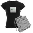 thumbnail image 1 of CafePress - Irish Dancers REELY Awesome Women's Dark Pajamas - Women's Short Sleeve Print T-Shirt and Pants Dark Cotton Pajama Set, 1 of 7