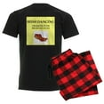thumbnail image 1 of CafePress - Irish Dancing Pajamas - Men's Dark Loose Fit Cotton Pajama Set, 1 of 7