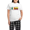 thumbnail image 1 of CafePress - Irish Ecuadorian Heritage Fla Women's Light Pajama - Women's Short Sleeve Print T-Shirt and Pants Light Cotton Pajama Set, 1 of 7