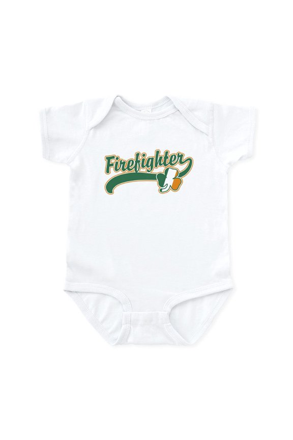 - Irish Firefighter Infant Bodysuit - Baby Light Bodysuit, Size Newborn - 24 Months