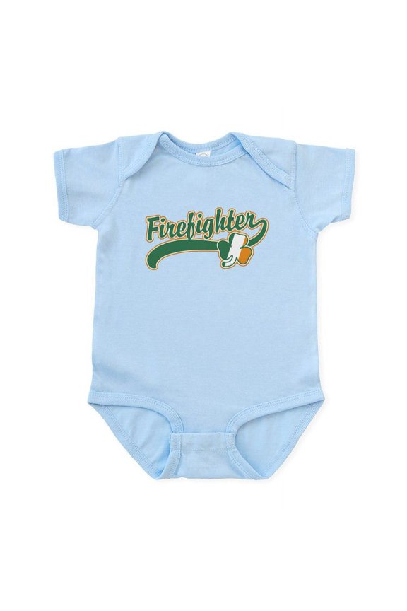- Irish Firefighter Infant Bodysuit - Baby Light Bodysuit, Size Newborn - 24 Months
