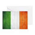 thumbnail image 1 of CafePress - Irish Flag - Greeting Card, Blank Inside Matte, 1 of 3