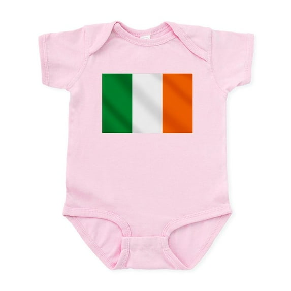 CafePress - Irish Flag Of Ireland Infant Bodysuit - Baby Light Bodysuit, Size Newborn - 24 Months