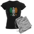 thumbnail image 1 of CafePress - Irish Flag Polish Eagle Pajamas - Women's Dark Pajamas, 1 of 4