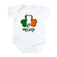 thumbnail image 1 of CafePress - Irish Flag Shamrock Body Suit - Baby Light Bodysuit, Size Newborn - 24 Months, 1 of 4