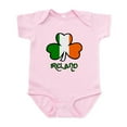 thumbnail image 1 of CafePress - Irish Flag Shamrock Body Suit - Baby Light Bodysuit, Size Newborn - 24 Months, 1 of 4