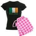thumbnail image 1 of CafePress - Irish Flag Women's Dark Pajamas - Women's Short Sleeve Print T-Shirt and Pants Dark Cotton Pajama Set, 1 of 7